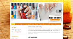 Desktop Screenshot of nailtodaycary.com
